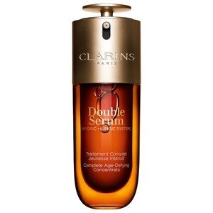 New Clarins DOUBLE SERUM To Firm, Boost Radiance & Refine Pores